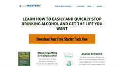 Desktop Screenshot of alcoholmastery.com